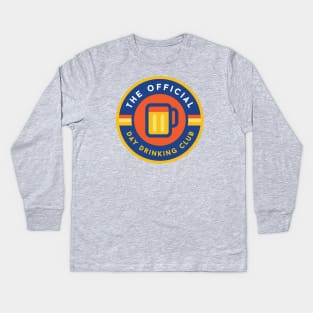 Day Drinking Club Kids Long Sleeve T-Shirt